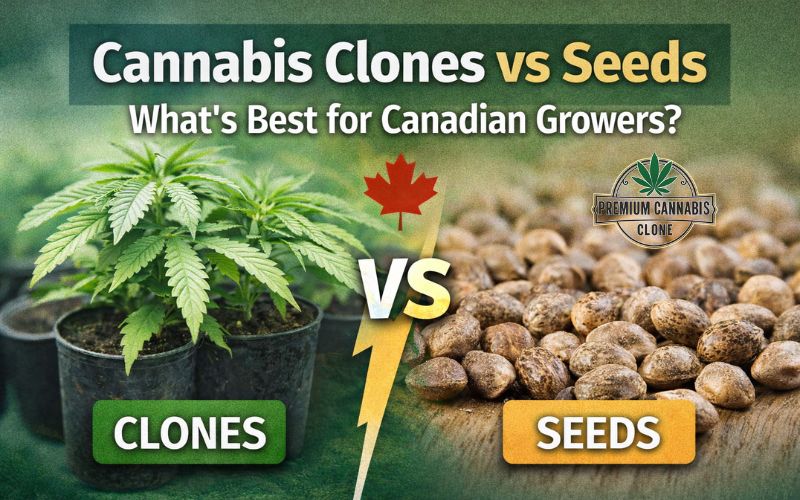 Cannabis Clones vs Seeds What Works Best for Canadian Growers